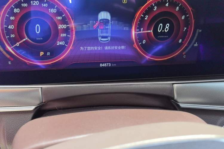 Used Leopaard Mattu 2018 1.6T GDI DCT Prestige Model Odometer Close Up