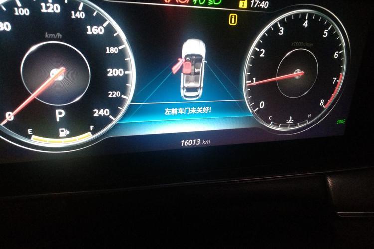 Used Leopaard Mattu 2018 1.6T GDI DCT Luxury Model Odometer Close Up