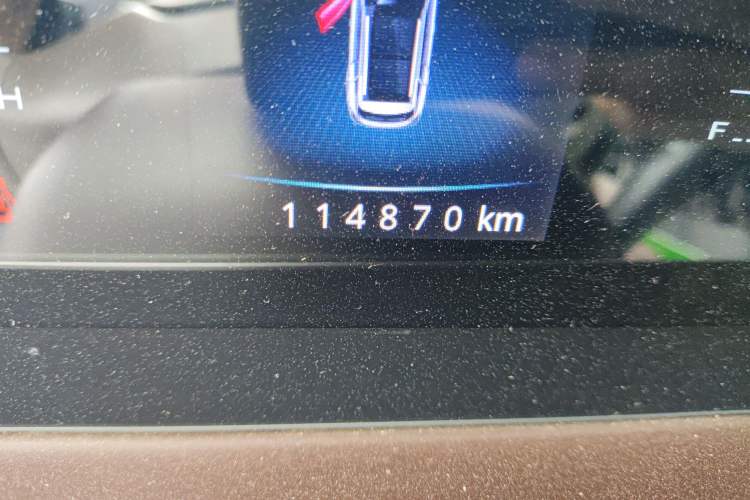 Used Leopaard Mattu 2018 1.6T GDI DCT Elite Model Odometer Close Up