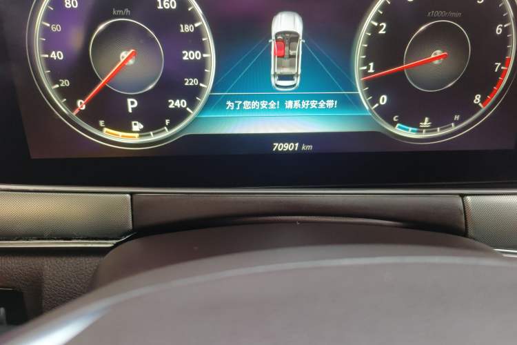 Used Leopaard Mattu 2018 1.6T GDI DCT Prestige Model Odometer Close Up