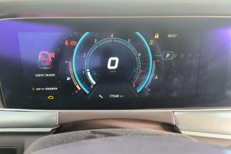 Used Leopaard Mattu 2018 1.6T GDI DCT Flagship Model Odometer Close Up