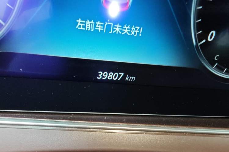 Used Leopaard Mattu 2018 1.6T GDI DCT Prestige Model Odometer Close Up