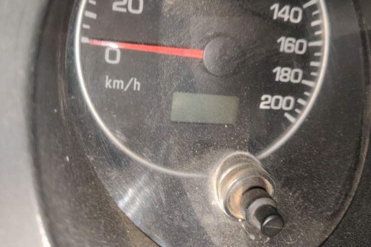 Used Leopaard Q6 2014 2.4L Four-Wheel Drive Version Odometer Close Up