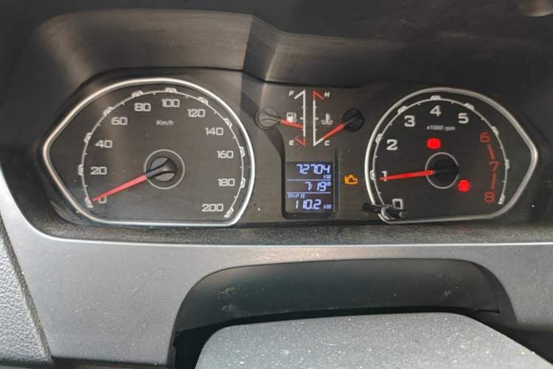 Used Leopaard Q6 2015 2.4L Manual Two-Wheel-Drive Elite Model Odometer Close Up