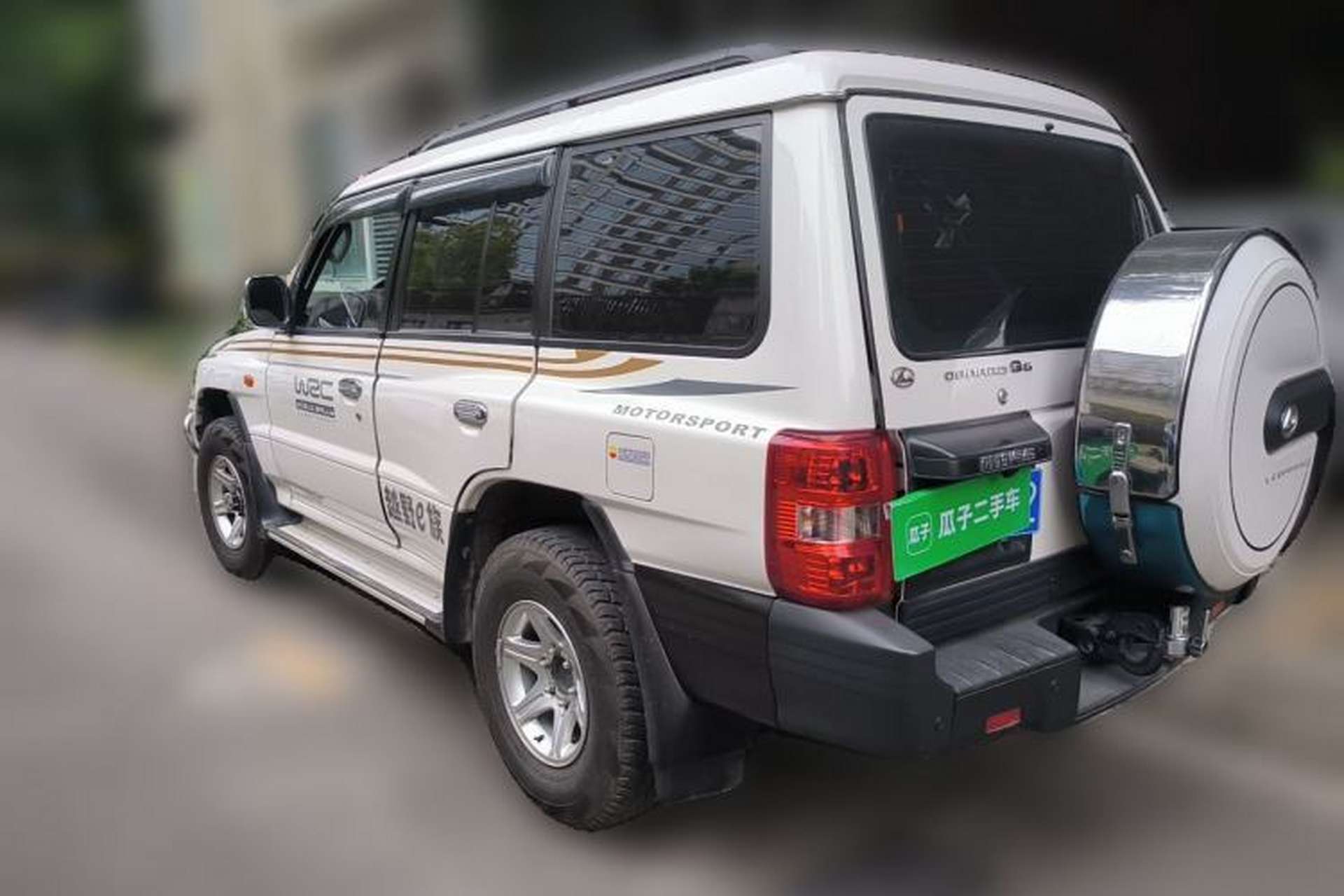 Used Leopaard Q6 2015 2.4L Manual 4x4 Excellence Edition Rear Left 45 Deg