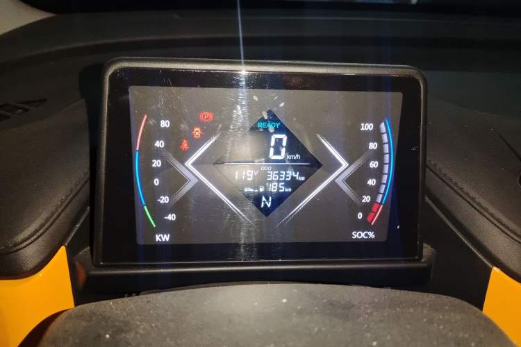Used Levdeo Mango 2022 200 Classic Edition Odometer Close Up