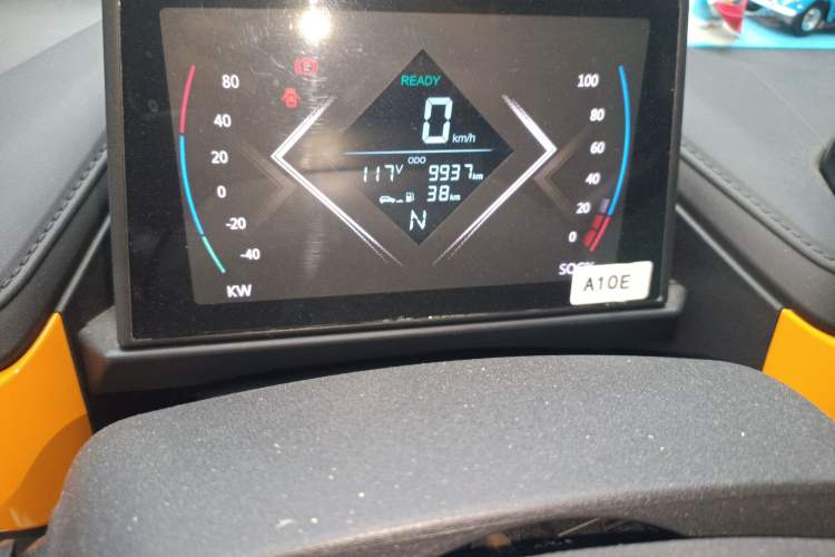 Used Levdeo Mango 2021 LeMang Dynamic Edition Odometer Close Up