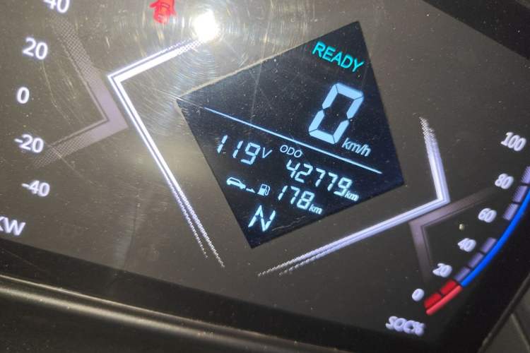 Used Levdeo Mango 2021 Qumang Happy Edition Odometer Close Up