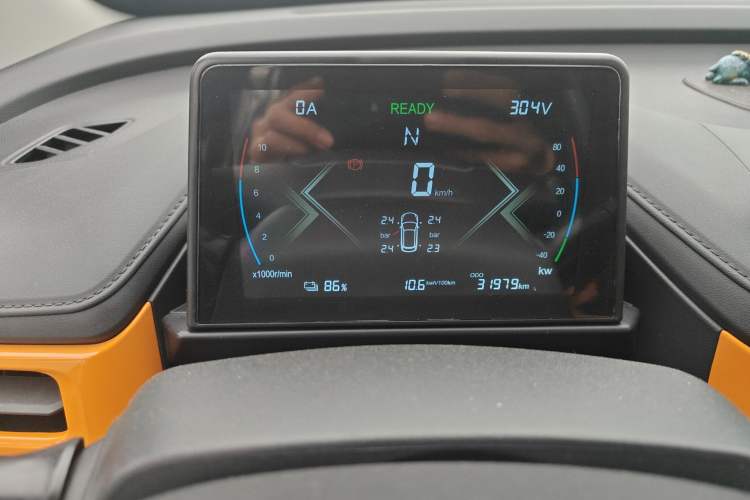 Used Levdeo Mango 2021 Revised Edition ZhiMang Heartbeat Version Odometer Close Up
