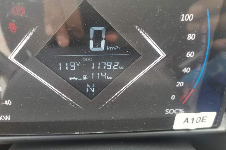 Used Levdeo Mango 2021 LeMang Dynamic Edition Odometer Close Up