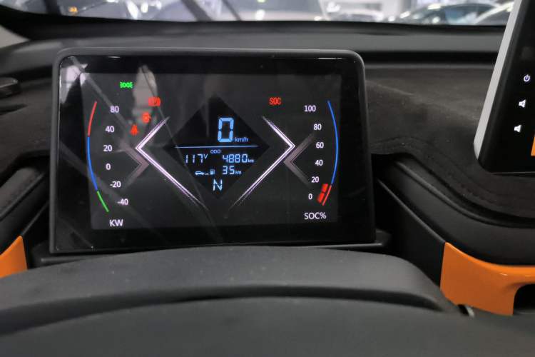 Used Levdeo Mango 2022 200 Standard Edition Odometer Close Up