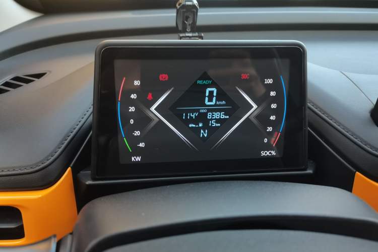 Used Levdeo Mango 2022 135 Classic Edition Odometer Close Up