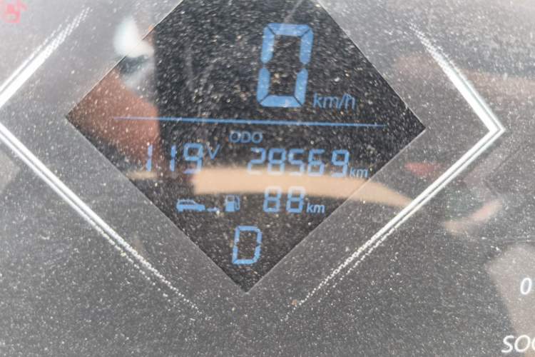 Used Levdeo MangoPro 2022 200 Classic Edition Odometer Close Up