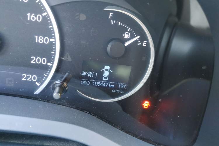Used Lexus CT 2012 CT200h Elite Edition Odometer Close Up