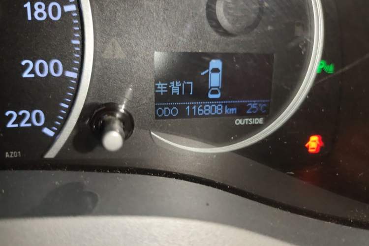 Used Lexus CT 2012 CT200h Premier Edition Odometer Close Up
