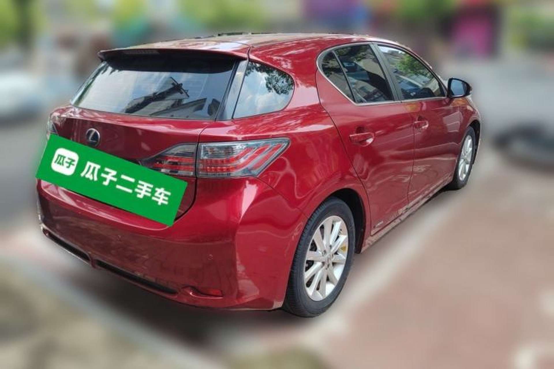 Used Lexus CT 2012 CT200h Elite Edition Rear Right 45 Deg