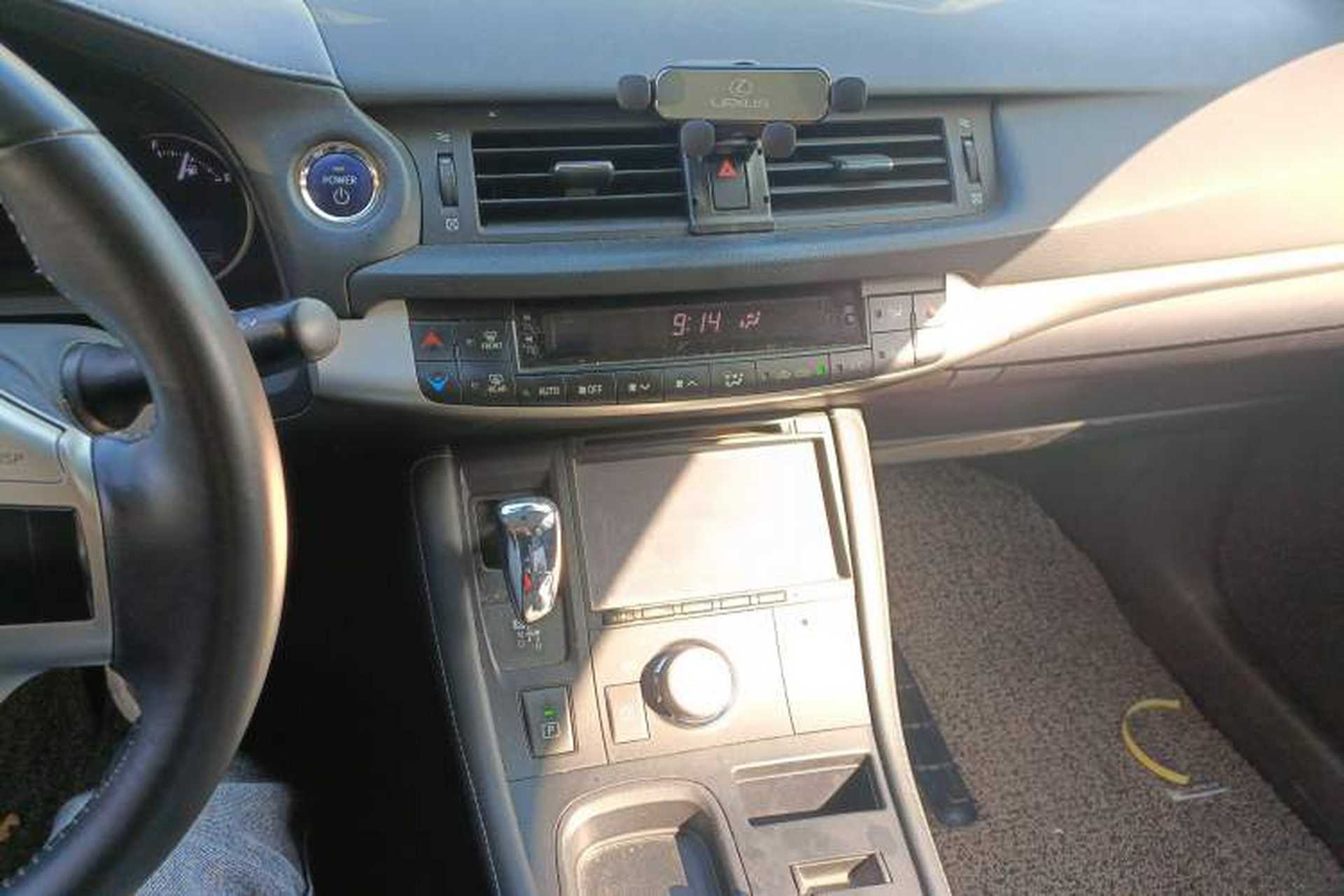 Used Lexus CT 2012 CT200h Elite Edition Audio And AC Panel