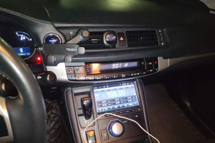 Used Lexus CT 2012 CT200h Elite Edition Audio And AC Panel