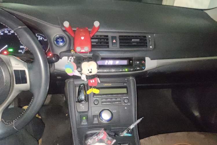 Used Lexus CT 2012 CT200h Elite Edition Audio And AC Panel