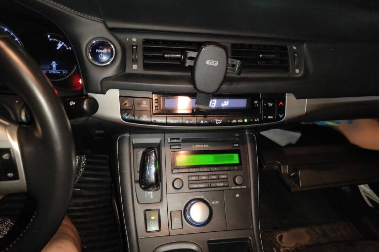 Used Lexus CT 2012 CT200h Elite Edition Audio And AC Panel