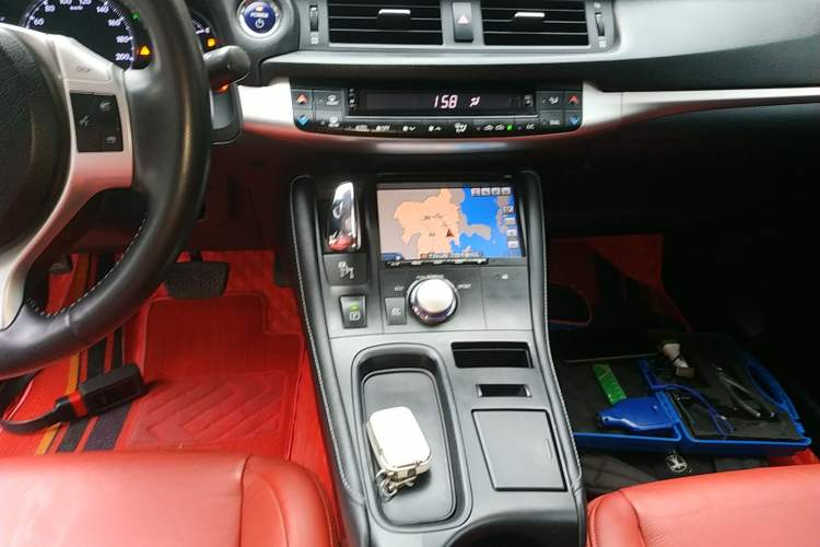 Used Lexus CT 2012 CT200h Elite Edition Audio And AC Panel