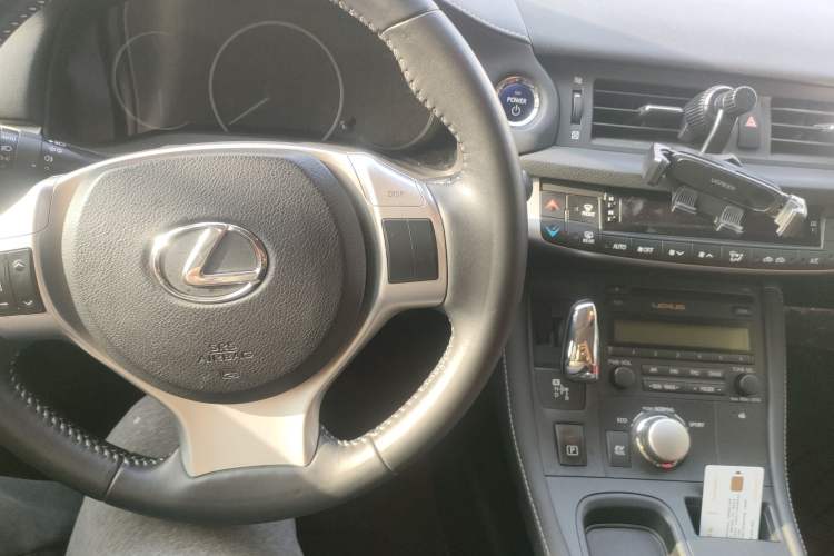Used Lexus CT 2012 CT200h Elite Edition Audio And AC Panel