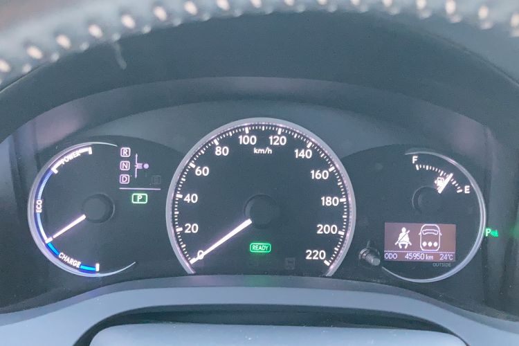 Used Lexus CT 2012 CT200h Premier Edition Odometer Close Up