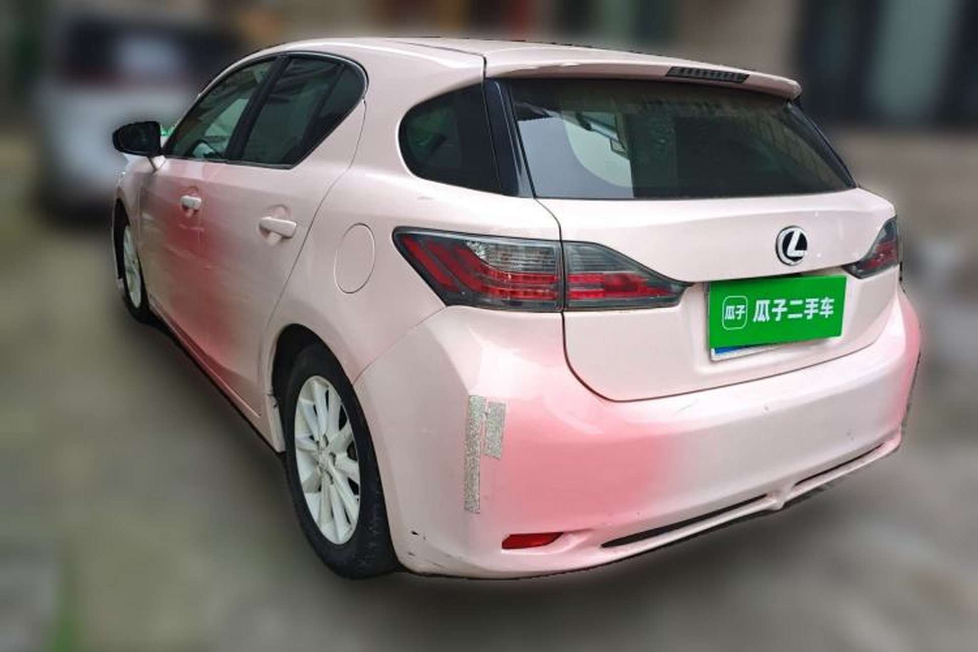 Used Lexus CT 2012 CT200h Elite Edition Rear Left 45 Deg