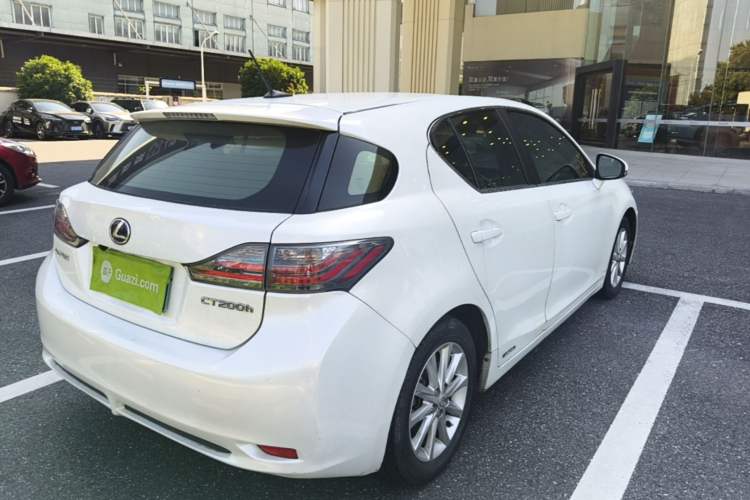 Used Lexus CT 2012 CT200h Elite Edition Rear Right 45 Deg