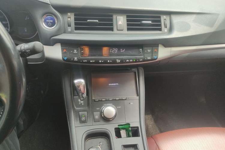Used Lexus CT 2013 CT200h Night Rider Edition Audio And AC Panel