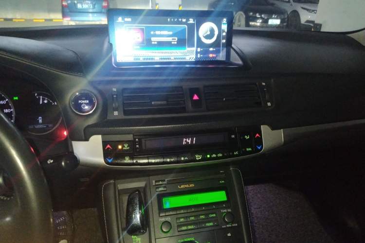 Used Lexus CT 2013 CT200h Elite Edition Audio And AC Panel