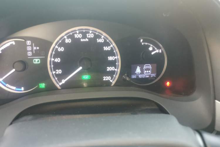 Used Lexus CT 2013 CT200h Elite Edition Odometer Close Up