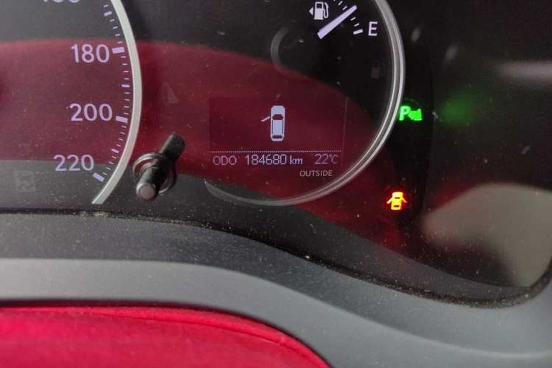 Used Lexus CT 2013 CT200h Elite Edition Odometer Close Up