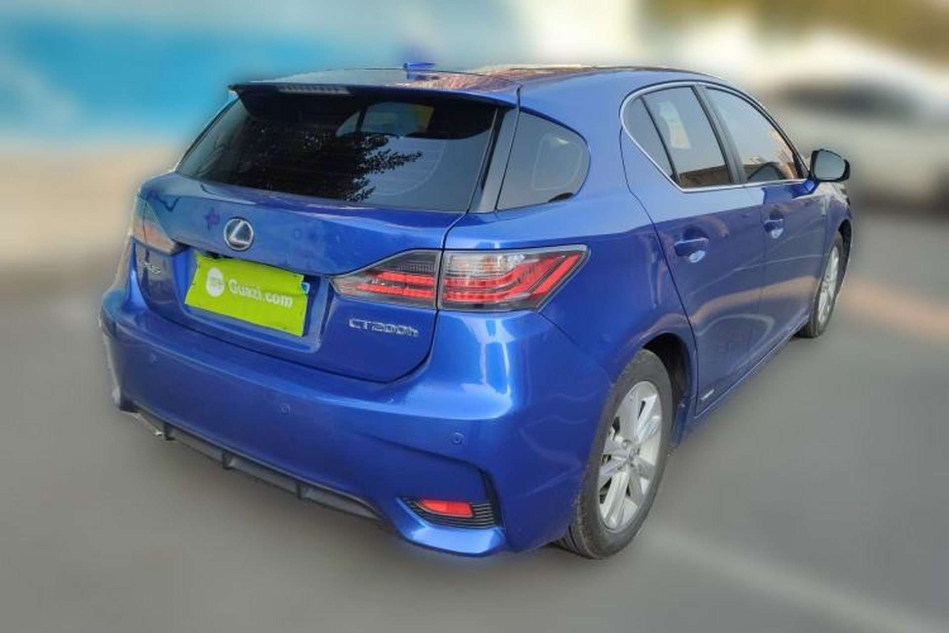Used Lexus CT 2014 CT200h Elite Edition Monochrome Rear Right 45 Deg