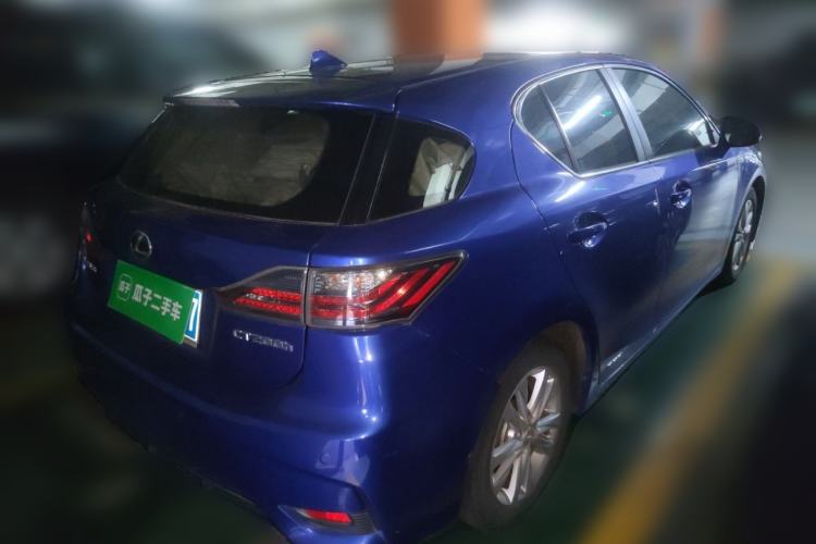 Used Lexus CT 2014 CT200h Elite Edition Monochrome Rear Right 45 Deg