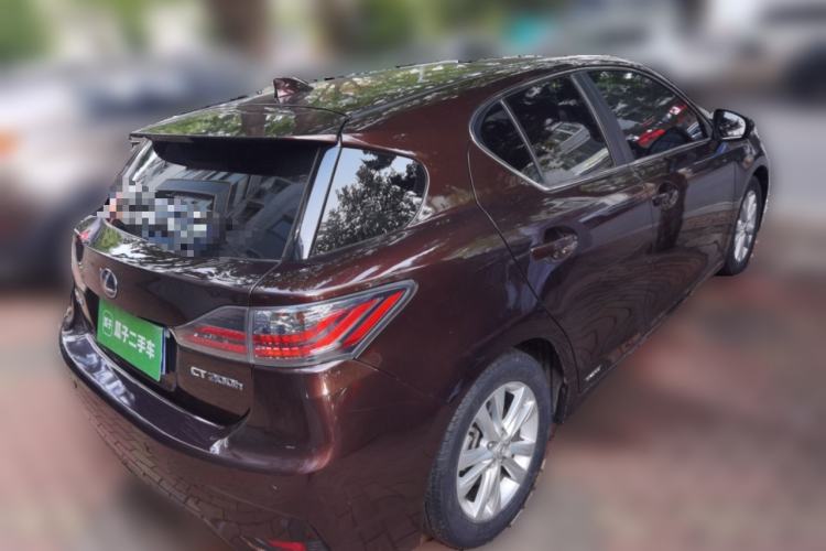 Used Lexus CT 2014 CT200h Elite Edition Monochrome Rear Right 45 Deg