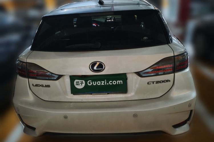 Used Lexus CT 2014 CT200h Comfort Edition Two-Tone Rear
