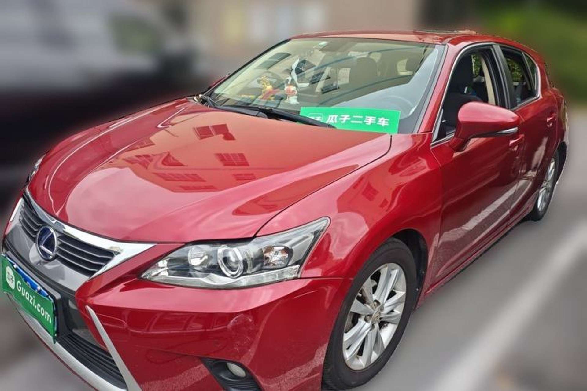 Used Lexus CT 2014 CT200h Comfort Edition Monochrome Front Left 45 Deg