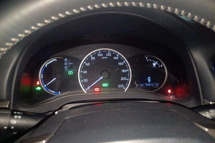 Used Lexus CT 2014 CT200h Elite Edition Monochrome Instrument Cluster