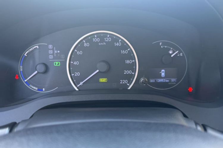Used Lexus CT 2014 CT200h Comfort Edition Monochrome Odometer Close Up