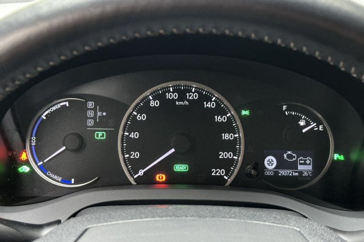 Used Lexus CT 2014 CT200h Comfort Edition Monochrome Odometer Close Up