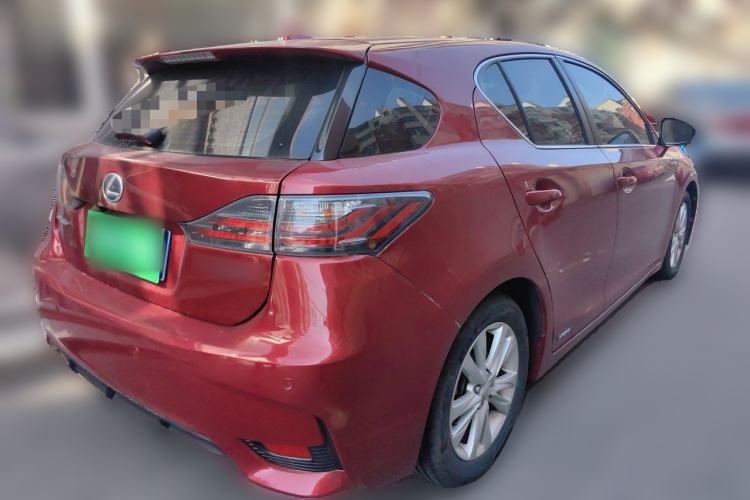 Used Lexus CT 2014 CT200h Comfort Edition Monochrome Rear Right 45 Deg