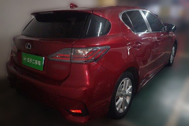 Used Lexus CT 2014 CT200h Elite Edition Monochrome Rear Right 45 Deg