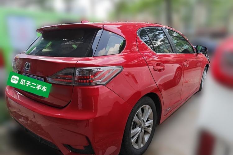 Used Lexus CT 2014 CT200h Elite Edition Monochrome Rear Right 45 Deg