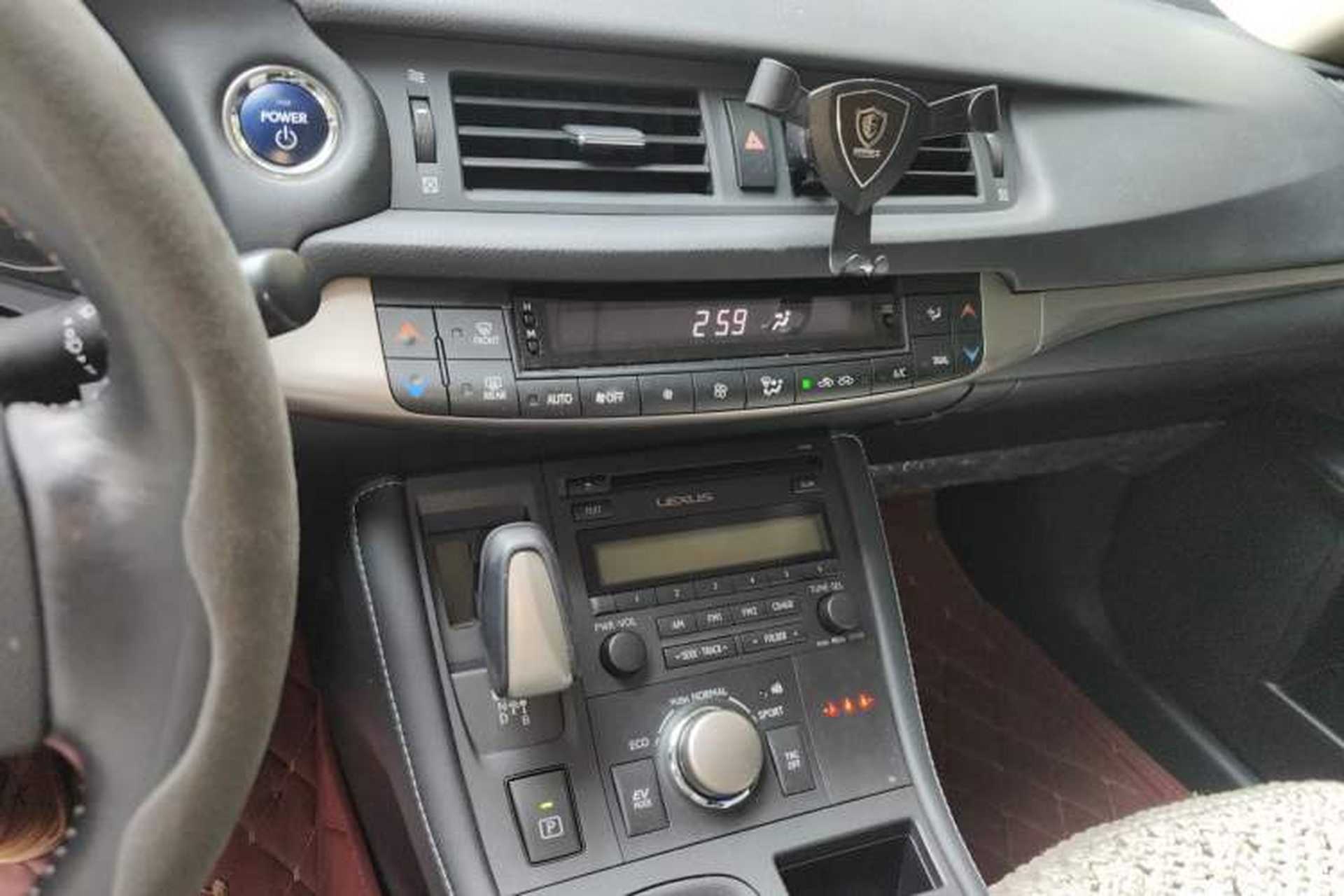 Used Lexus CT 2014 CT200h Elite Edition Monochrome Audio And AC Panel
