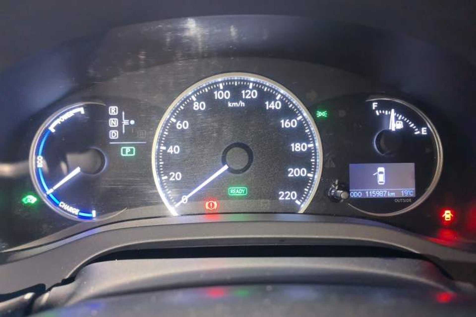 Used Lexus CT 2014 CT200h Elite Edition Monochrome Instrument Cluster