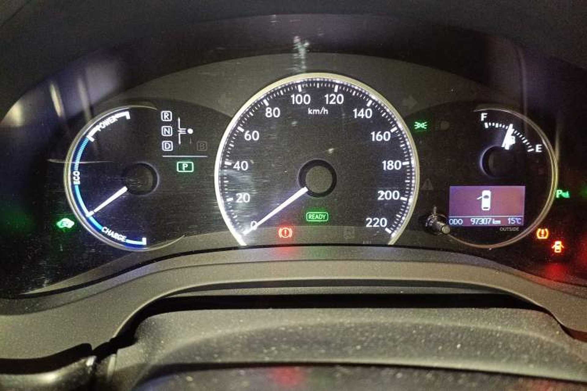 Used Lexus CT 2014 CT200h Comfort Edition Monochrome Instrument Cluster