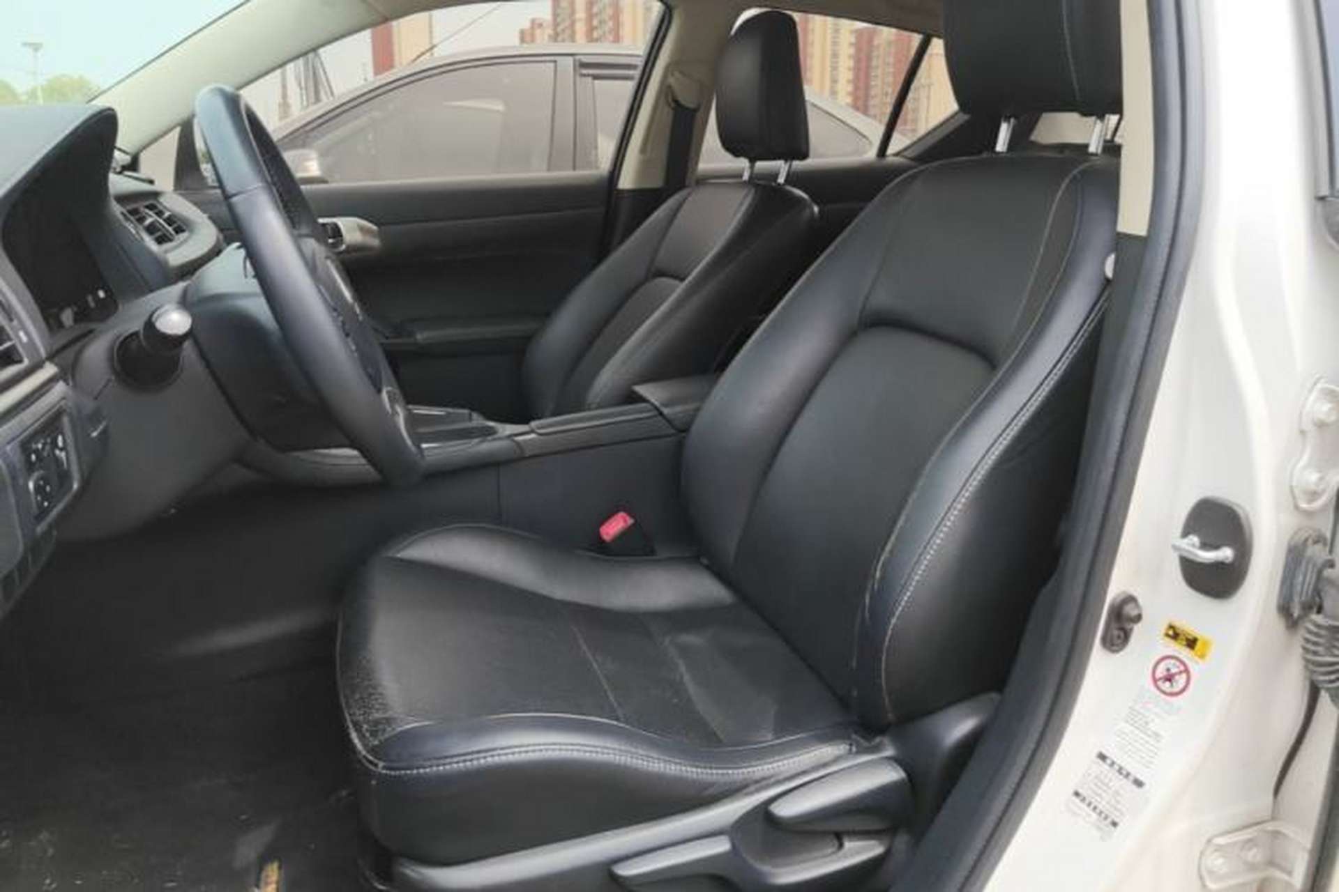 Used Lexus CT 2014 CT200h Elite Edition Monochrome Left Front Seat