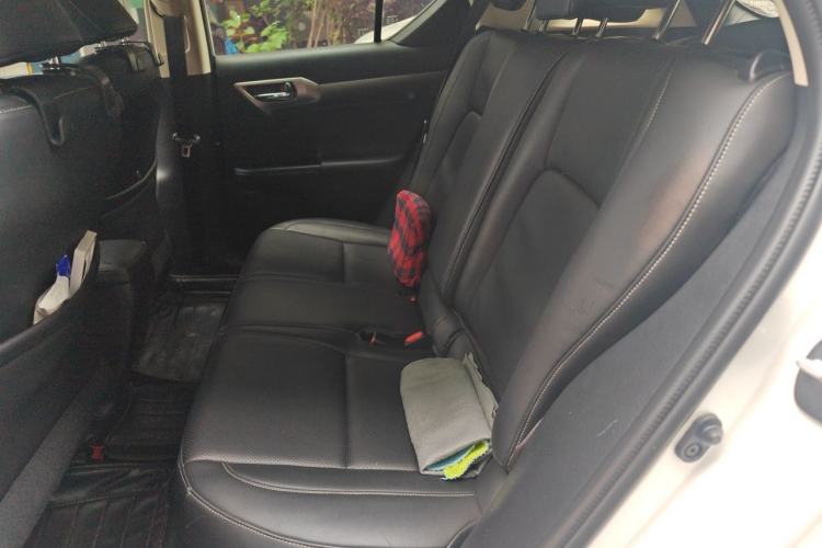Used Lexus CT 2014 CT200h Comfort Edition Monochrome Left Rear Seat