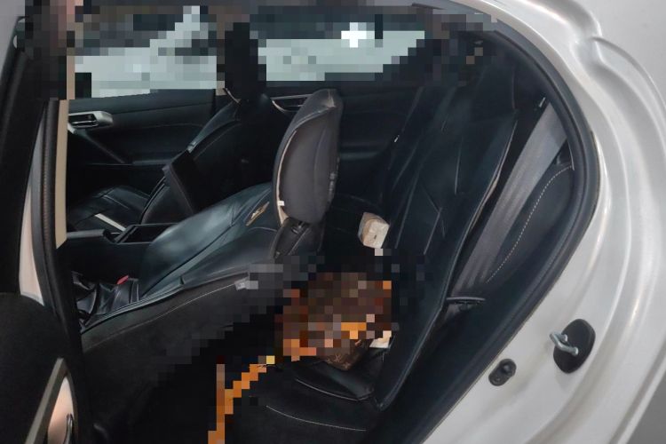 Used Lexus CT 2014 CT200h Comfort Edition Monochrome Left Rear Seat
